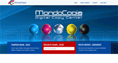 Desktop Screenshot of mondocopia.it