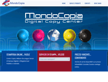 Tablet Screenshot of mondocopia.it